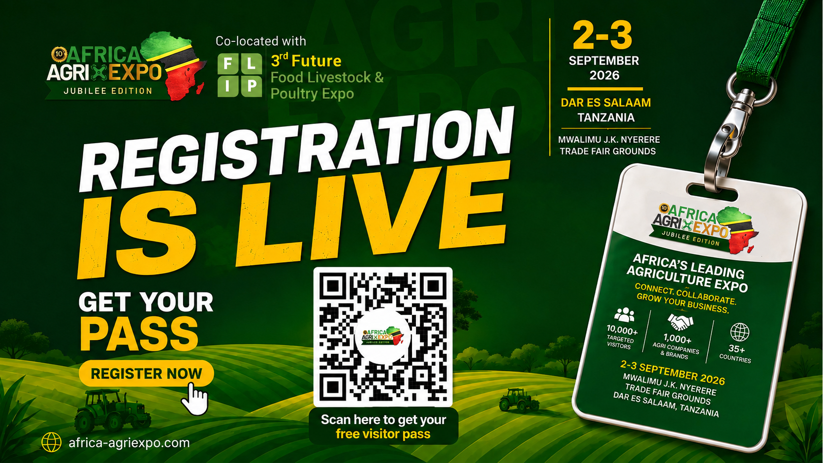 Africa's Premier Agriculture Event: Your Gateway to Tanzania's Booming Agriculture, Livestock & Food Industry